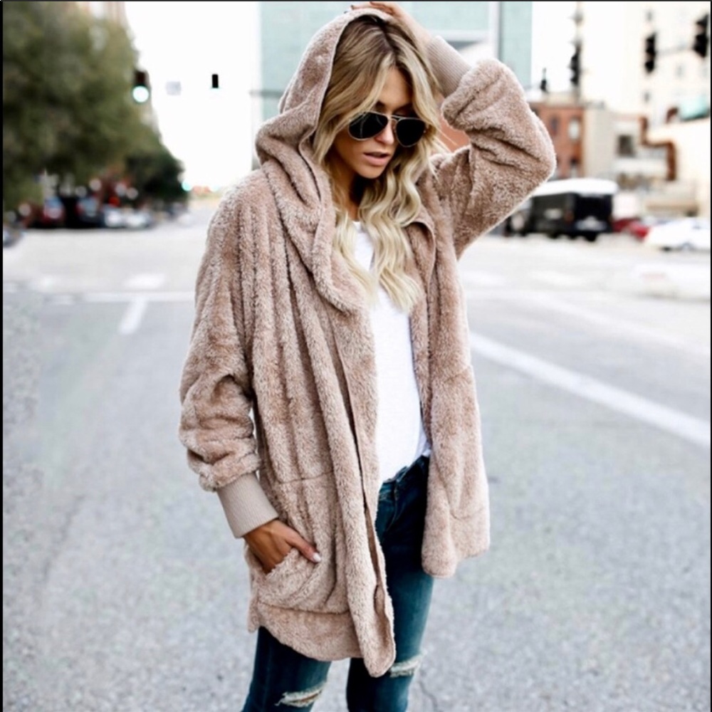 Blanket soft slouchy jacket